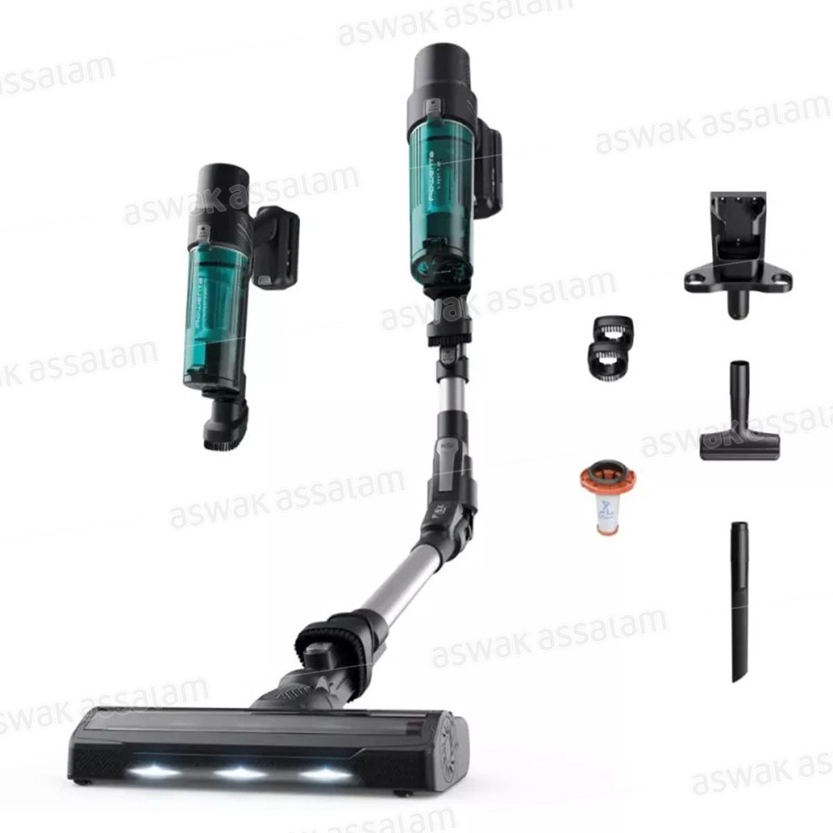Aspirateur balai sans fil Rowenta X-Pert 7.60 à 1 599 DH au lieu de 2 589 DH chez Aswak Assalam